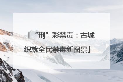 “荆”彩禁毒：古城织就全民禁毒新图景