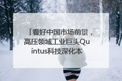 看好中国市场前景，高压领域工业巨头Quintus科技深化本土策略，构建全方位服务亚太区总部