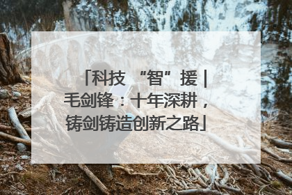 科技 “智”援｜毛剑锋：十年深耕，铸剑铸造创新之路