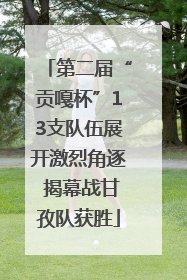 第二届“贡嘎杯”13支队伍展开激烈角逐 揭幕战甘孜队获胜
