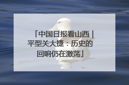 中国日报看山西｜平型关大捷：历史的回响仍在激荡