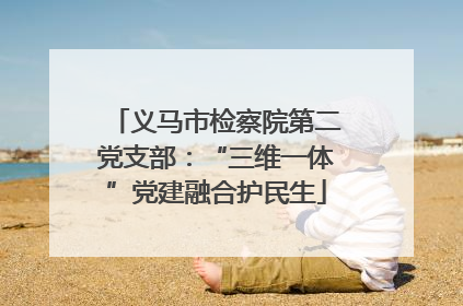 义马市检察院第二党支部：“三维一体”党建融合护民生
