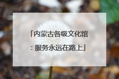 内蒙古各级文化馆：服务永远在路上