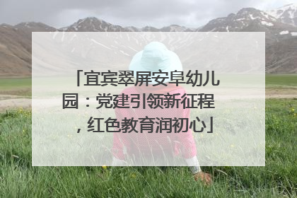 宜宾翠屏安阜幼儿园：党建引领新征程，红色教育润初心