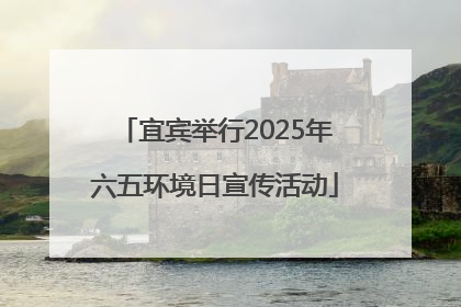 宜宾举行2025年六五环境日宣传活动