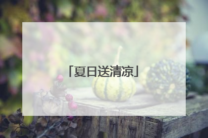 夏日送清凉