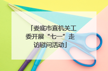娄底市直机关工委开展“七一”走访慰问活动