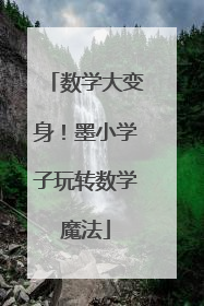 数学大变身！墨小学子玩转数学魔法