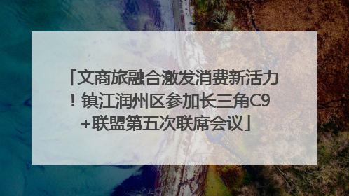 文商旅融合激发消费新活力！镇江润州区参加长三角C9+联盟第五次联席会议