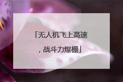 无人机飞上高速，战斗力爆棚
