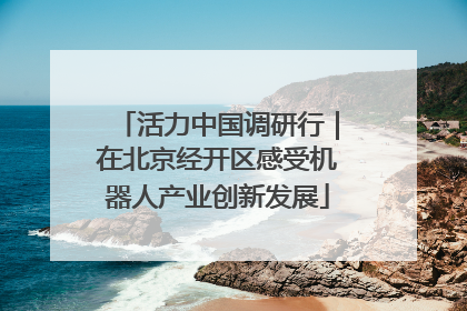 活力中国调研行｜在北京经开区感受机器人产业创新发展