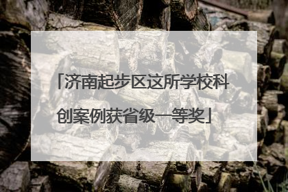 济南起步区这所学校科创案例获省级一等奖