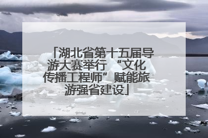 湖北省第十五届导游大赛举行 “文化传播工程师”赋能旅游强省建设
