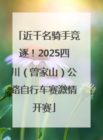 近千名骑手竞逐！2025四川（曾家山）公路自行车赛激情开赛