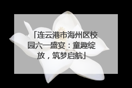 连云港市海州区校园六一盛宴：童趣绽放，筑梦启航