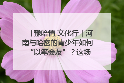 豫哈情 文化行｜河南与哈密的青少年如何 “以笔会友”？这场书画展藏着答案