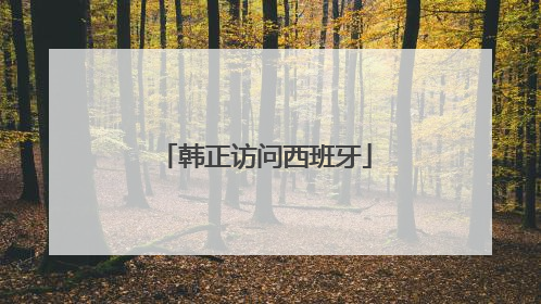 韩正访问西班牙