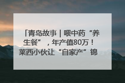 青岛故事｜喂中药“养生餐”，年产值80万！莱西小伙让“自家产”锦鲤“游”向全国
