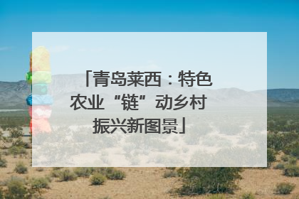 青岛莱西：特色农业“链”动乡村振兴新图景