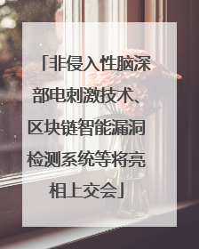 非侵入性脑深部电刺激技术、区块链智能漏洞检测系统等将亮相上交会