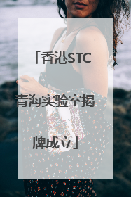 香港STC青海实验室揭牌成立